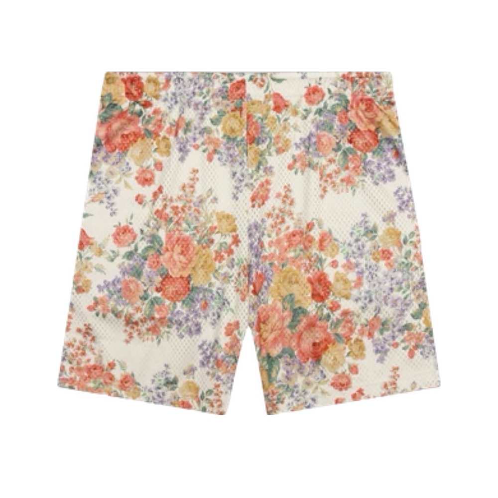 John Elliott Practice Shorts Ivory Tuscan Floral